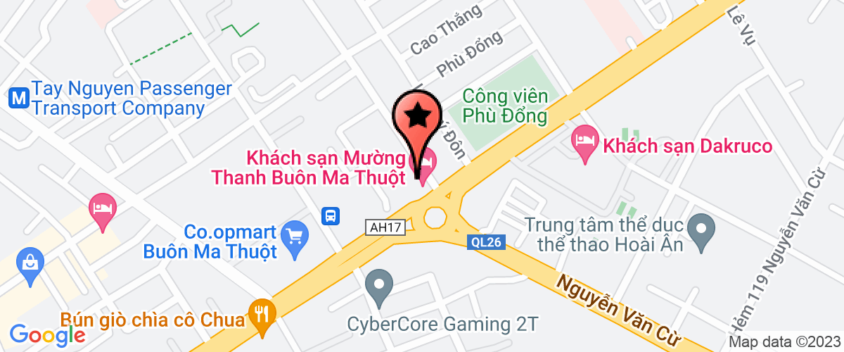 Bản đồ đến địa chỉ Công Ty TNHH Một Thành Viên Nguyễn Kim Buôn Ma Thuột