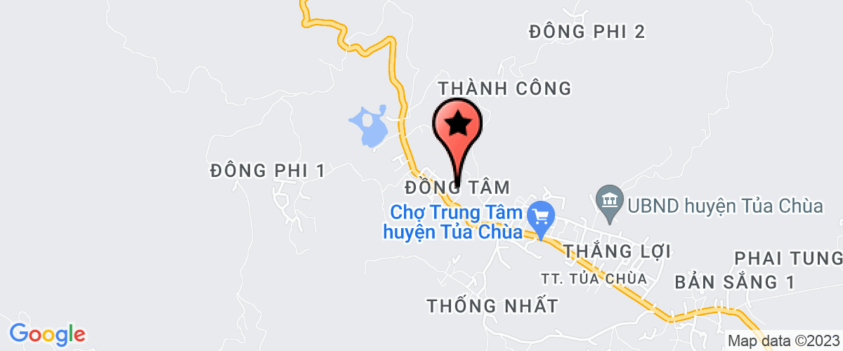 Bản đồ đến địa chỉ Ban quản lý dự án giảm nghèo huyện Tủa Chùa