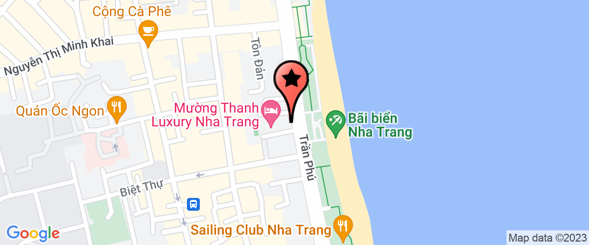 Bản đồ đến địa chỉ Chi Nhánh Công Ty Cổ Phần Dịch Vụ Bay Và Du Lịch Biển Tân Cảng Tại Khánh Hòa