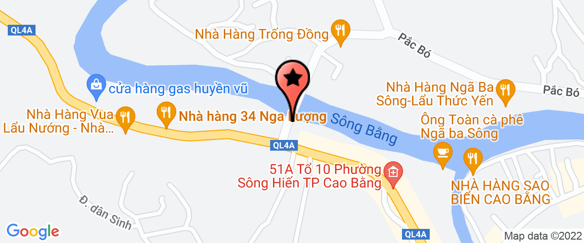 Bản đồ đến địa chỉ Công Ty TNHH Vận Tải Công Nghệ Mai Linh Cao Bằng