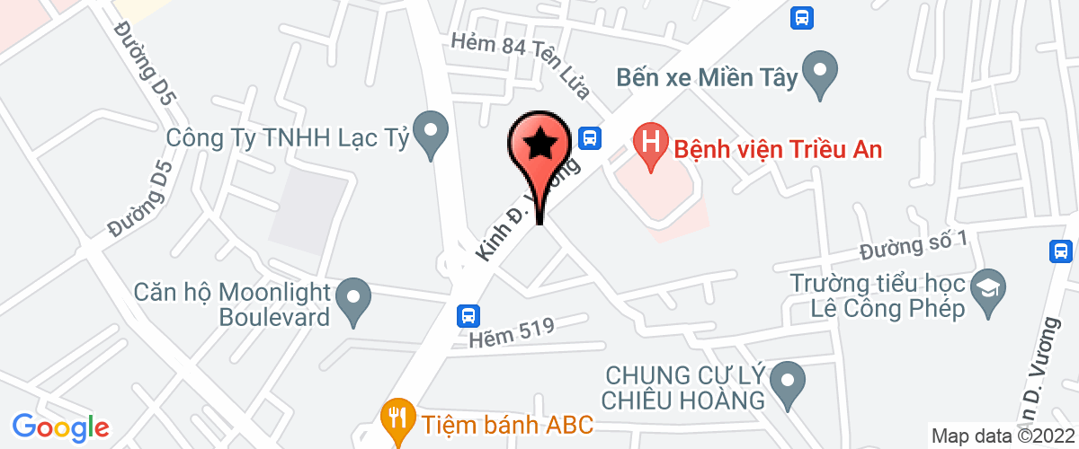 Bản đồ đến địa chỉ Cty TNHH MTV Khách Sạn Hải Thanh