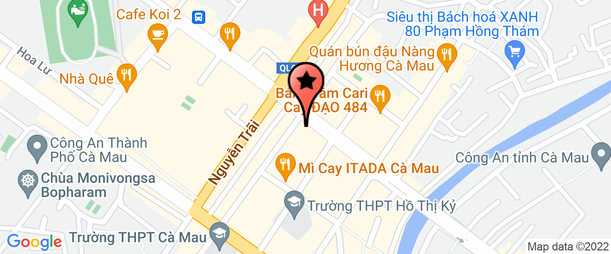 Bản đồ đến địa chỉ Công Ty TNHH Anh Phát Cà Mau