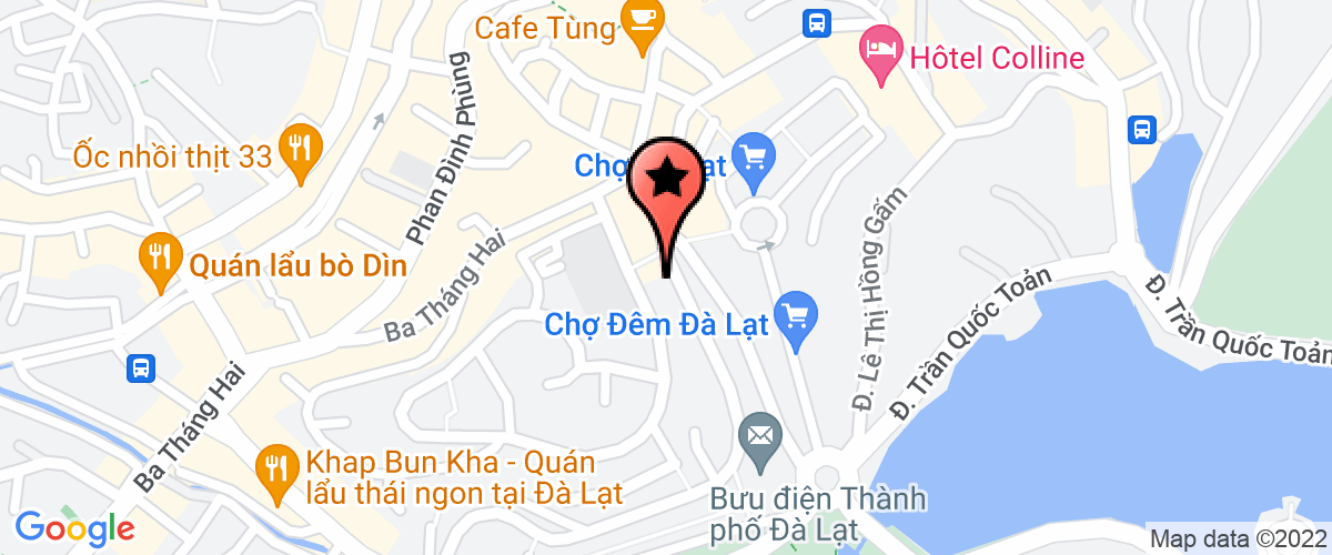 Bản đồ đến địa chỉ Công Ty TNHH H & H Đà Lạt