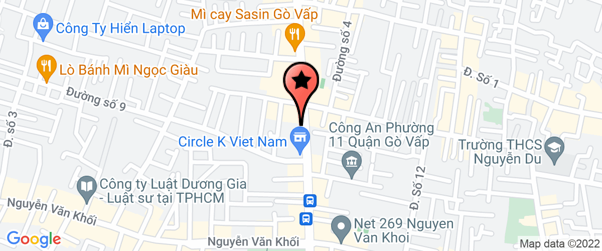 Bản đồ đến địa chỉ Công Ty TNHH Sản Xuất Thương Mại Vhf