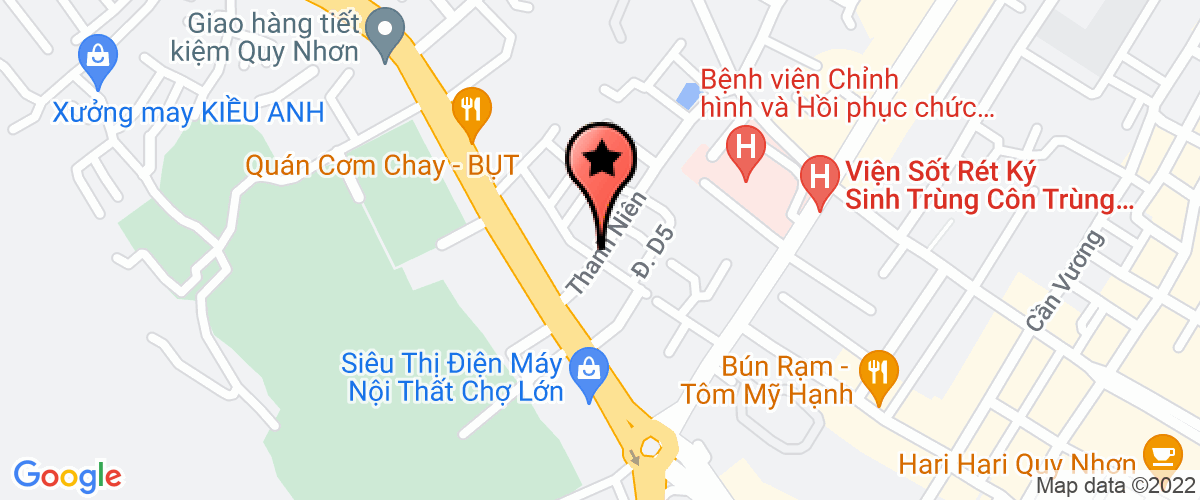 Bản đồ đến địa chỉ Công Ty TNHH Sản Xuất Thương Mại Tổng Hợp Hoàng Hiếu