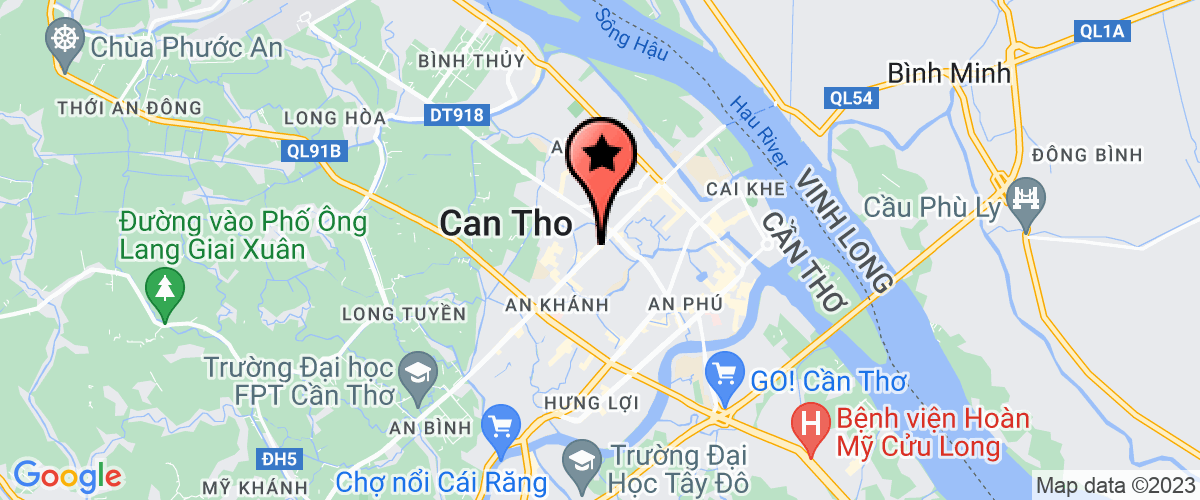 Bản đồ đến địa chỉ Công Ty Trách Nhiệm Hữu Hạn Japfa Comfeed Việt Nam - Chi Nhánh Cần Thơ