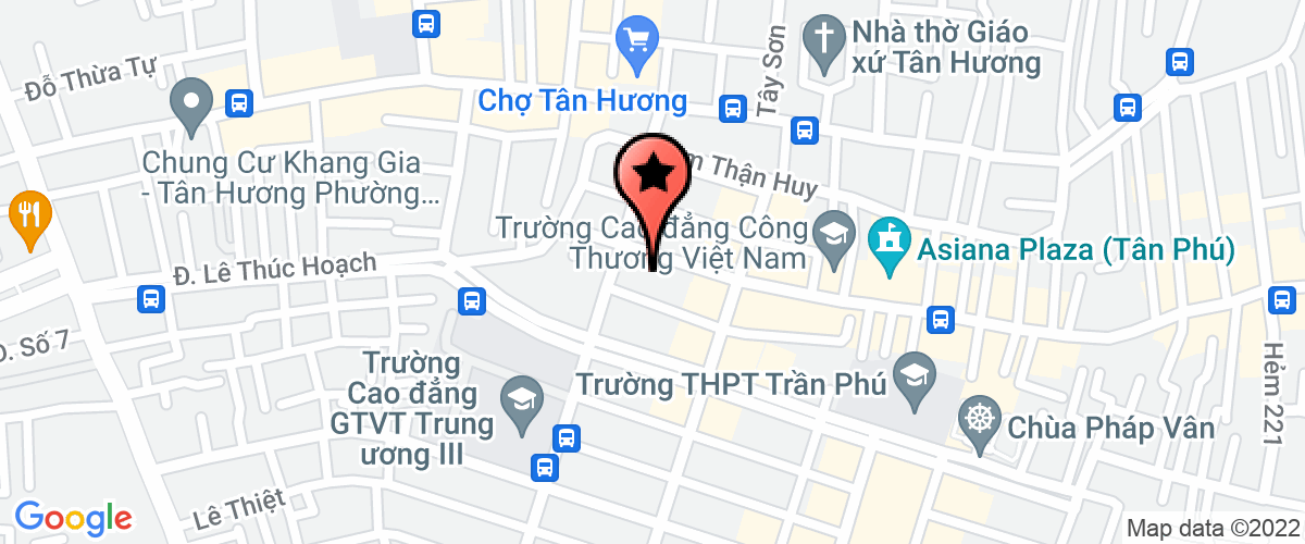 Bản đồ đến địa chỉ Công Ty TNHH Sản Xuất Thương Mại Tổng Hợp Tân Thành