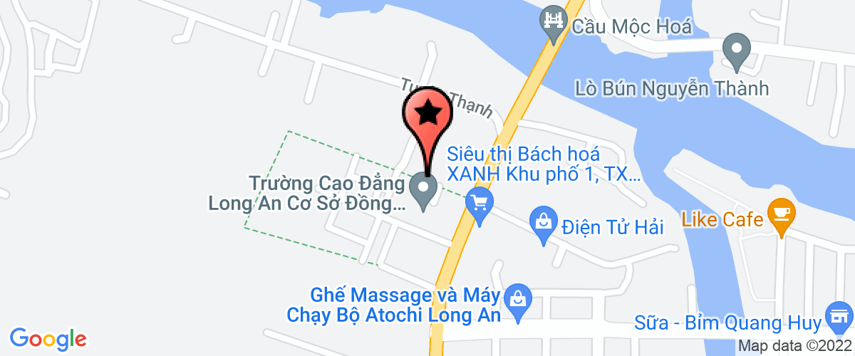 Bản đồ đến địa chỉ Công Ty TNHH Một Thành Viên Vĩnh Phú Long An