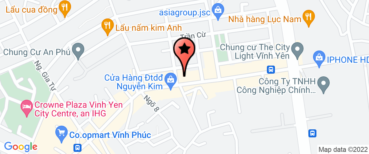 Bản đồ đến địa chỉ Công Ty TNHH Dịch Vụ Vân Phong