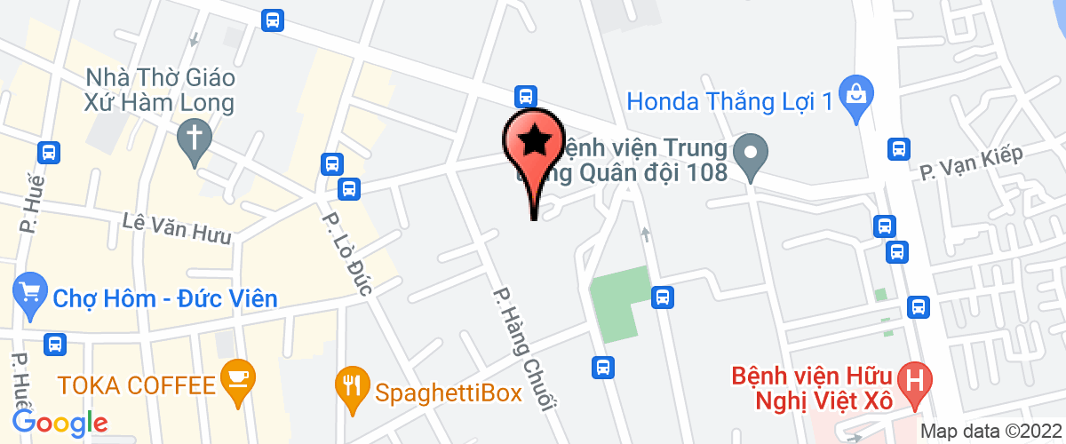 Bản đồ đến địa chỉ Công Ty TNHH Phát Triển Thương Mại Và Dịch Vụ Nông Lâm Hà Nội