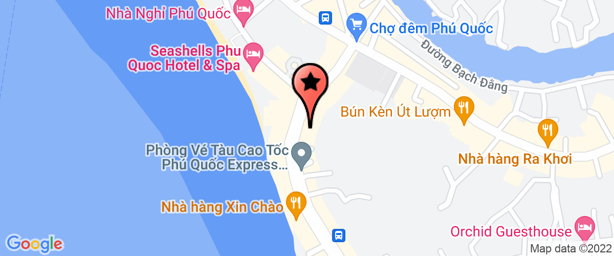 Bản đồ đến địa chỉ Công Ty TNHH Dịch Vụ Du Lịch Thành Duy Phú Quốc