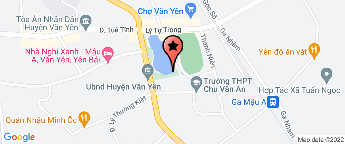 Bản đồ đến địa chỉ Huyện uỷ Văn Yên