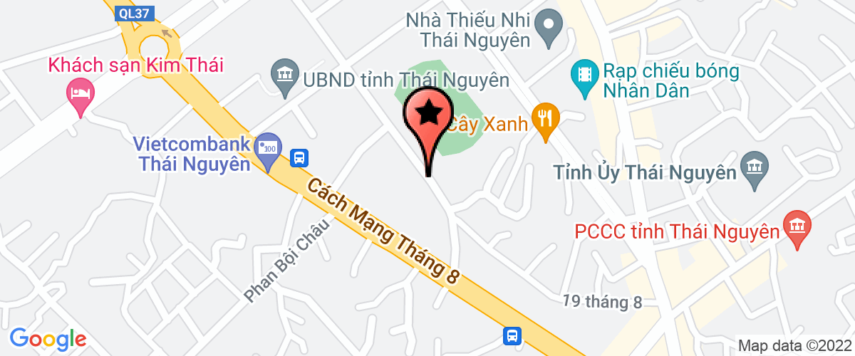 Bản đồ đến địa chỉ Phòng Thống Kê TP Thái Nguyên