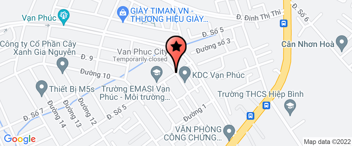 Bản đồ đến địa chỉ Công Ty TNHH Agrisec Vietnam Thailand