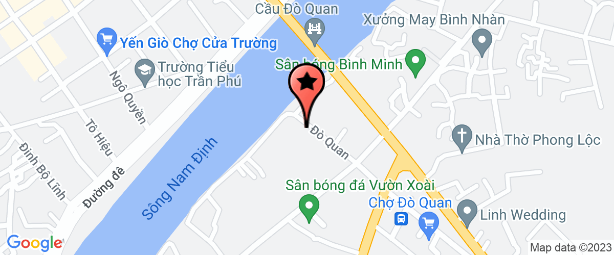 Bản đồ đến địa chỉ Công Ty Cổ Phần Vận Tải Thủy Nam Định - Chi Nhánh Trung Tâm Dịch Vụ Vận Tải Thành Nam