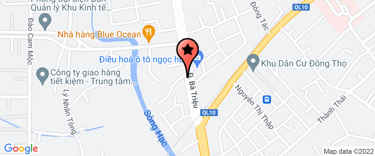 Bản đồ đến địa chỉ Công ty cổ phần thương mại dịch vụ và công nghiệp tàu thuỷ Công Thanh