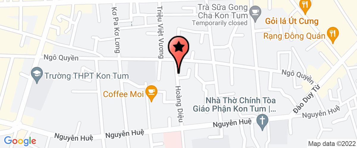 Bản đồ đến địa chỉ Công Ty Cổ Phần Khai Thác Và Xây Dựng Thủy Lợi Kon Tum