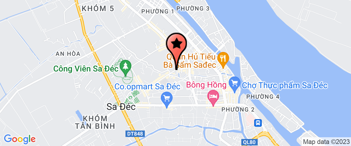 Bản đồ đến địa chỉ Công Ty TNHH Mỹ Phẩm Quốc Thanh