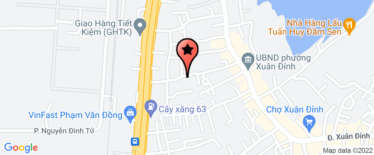 Bản đồ đến địa chỉ Công Ty Cổ Phần Đầu Tư Xây Dựng Sông Đà Thăng Long - Tân Đại Phát