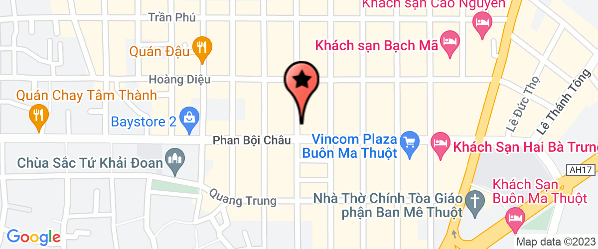 Bản đồ đến địa chỉ Công Ty Trách Nhiệm Hữu Hạn Thương Mại Và Dịch Vụ Tin Học Thiên Hoà