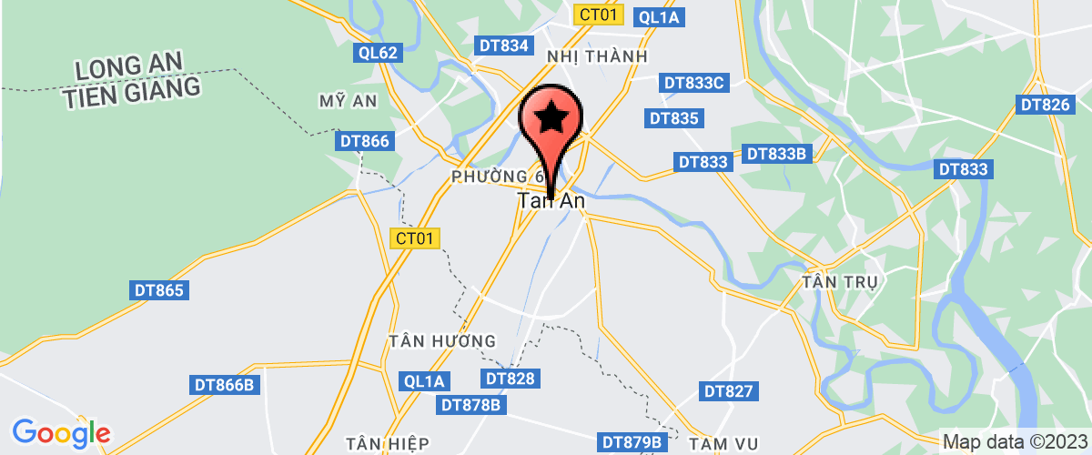 Bản đồ đến địa chỉ Chi Nhánh Công Ty Cổ Phần Thương Mại Việt Hùng Tại Long An