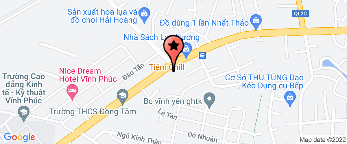 Bản đồ đến địa chỉ Công Ty Cổ Phần Xây Dựng Và Phát Triển Công Nghiệp Vĩnh Phúc