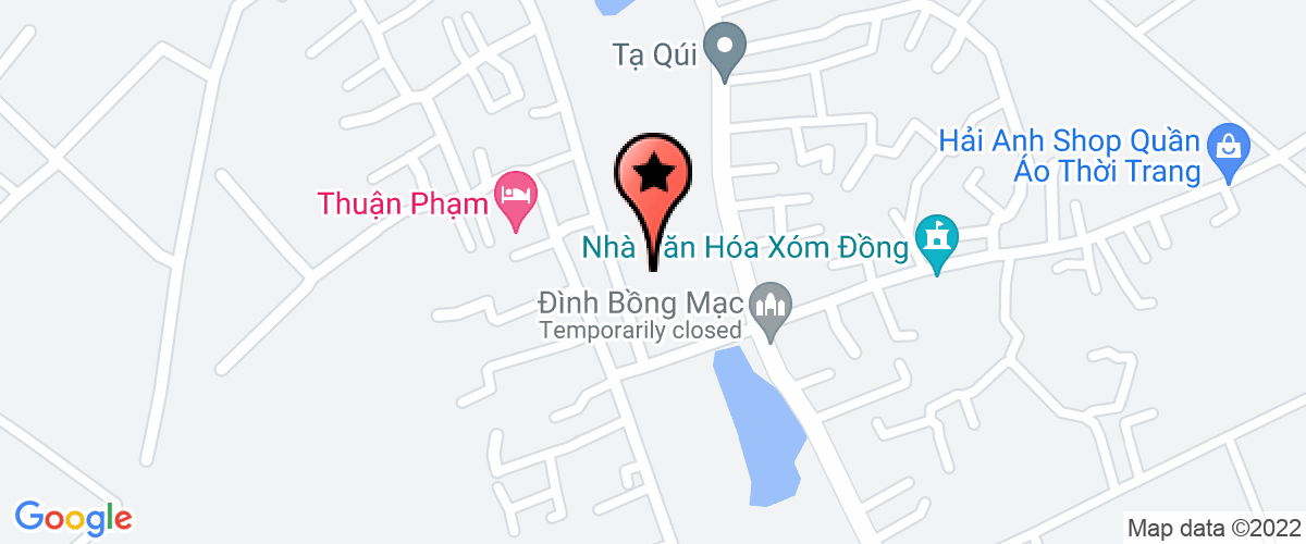 Bản đồ đến địa chỉ Hợp tác xã DVNN Bồng Mạc