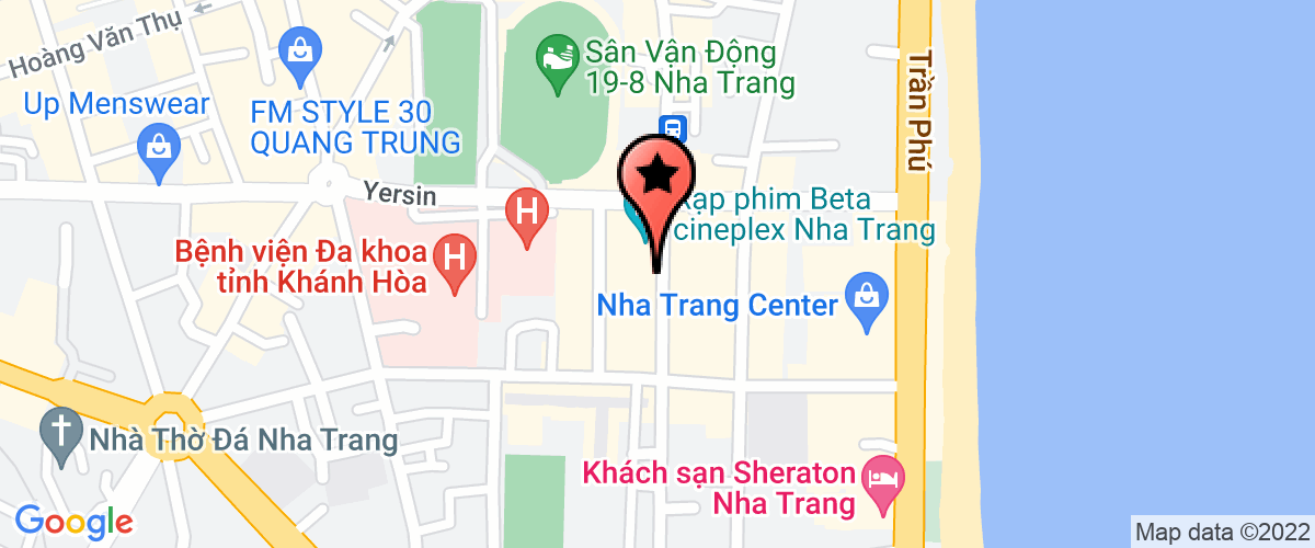 Bản đồ đến địa chỉ Chi nhánh Khánh Hoà - Tổng công ty viễn thông Quân Đội