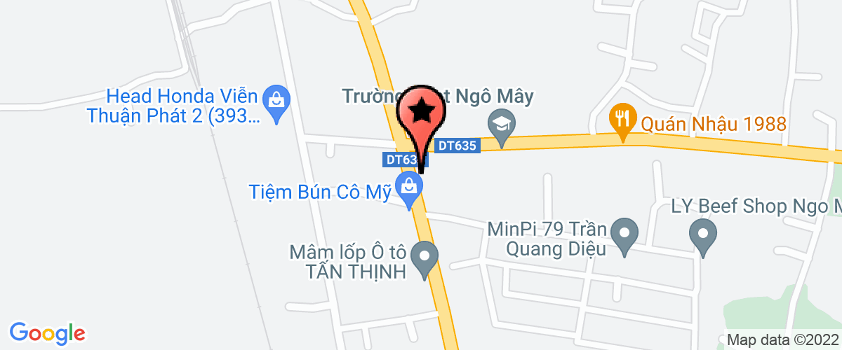 Bản đồ đến địa chỉ Công Ty TNHH May Nguyên Trang