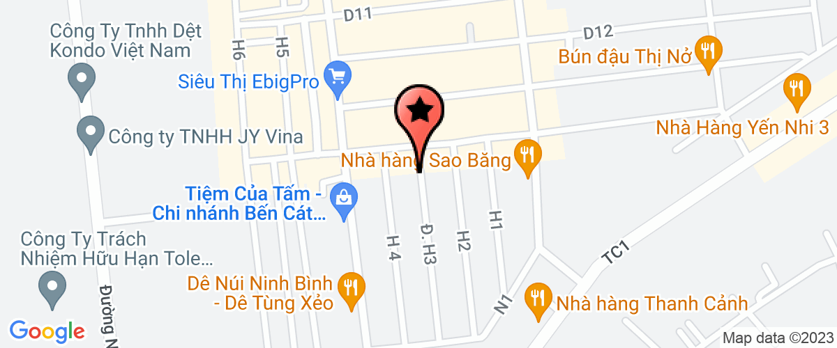 Bản đồ đến địa chỉ Công Ty TNHH Một Thành Viên Minh Trí Bình Dương