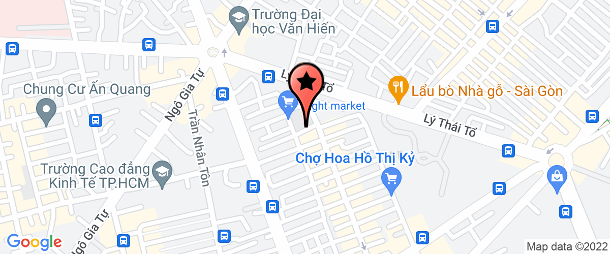 Bản đồ đến địa chỉ Công Ty TNHH Hoa Lan Cô Thấm