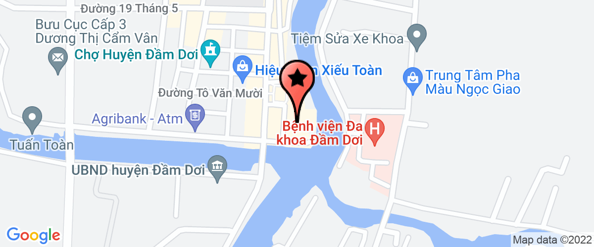 Bản đồ đến địa chỉ Công Ty TNHH Một Thành Viên Tiệm Vàng Hoàng Khiêm