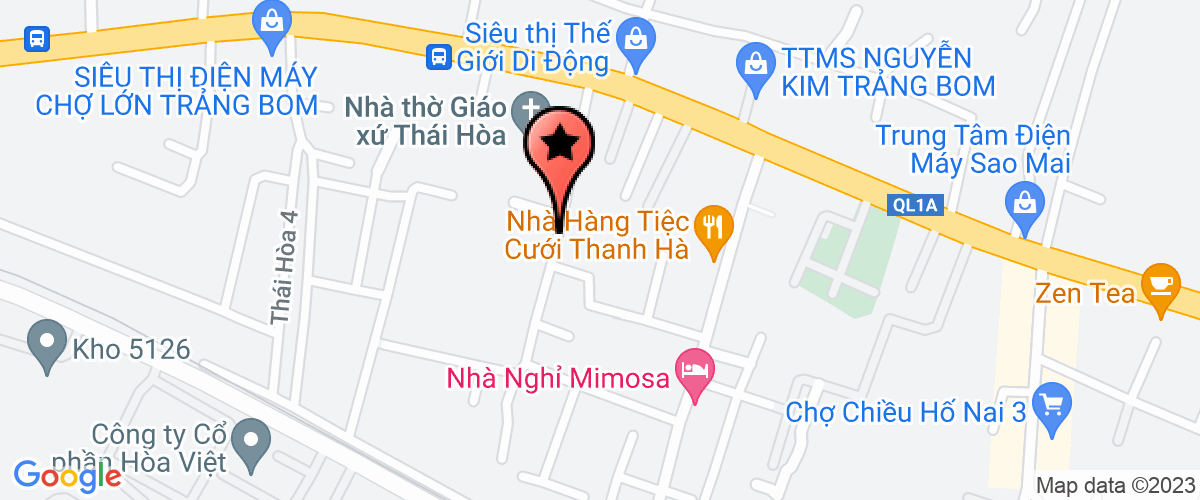 Bản đồ đến địa chỉ Chi Nhánh - Công Ty TNHH Xd & Tm - Dv Long Thành Phát
