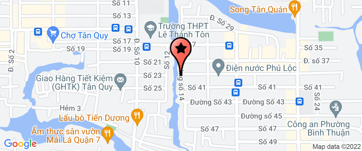 Bản đồ đến địa chỉ Công Ty TNHH Một Thành Viên Sài Gòn An Nhiên