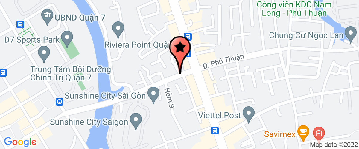 Bản đồ đến địa chỉ Công Ty TNHH Thương Mại Dịch Vụ Vận Tải Tây Nam
