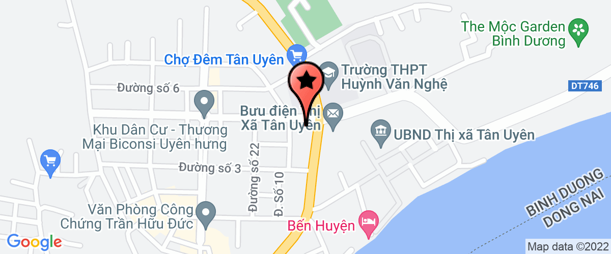 Bản đồ đến địa chỉ Công Ty TNHH Thương Mại Công Nghiệp Việt Mỹ
