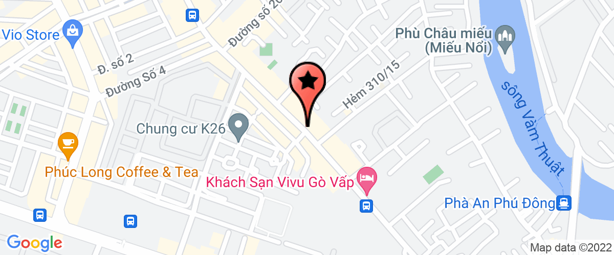 Bản đồ đến địa chỉ Công Ty TNHH Dịch Vụ Khách Sạn - Y Học Cổ Truyền Cẩm Tú