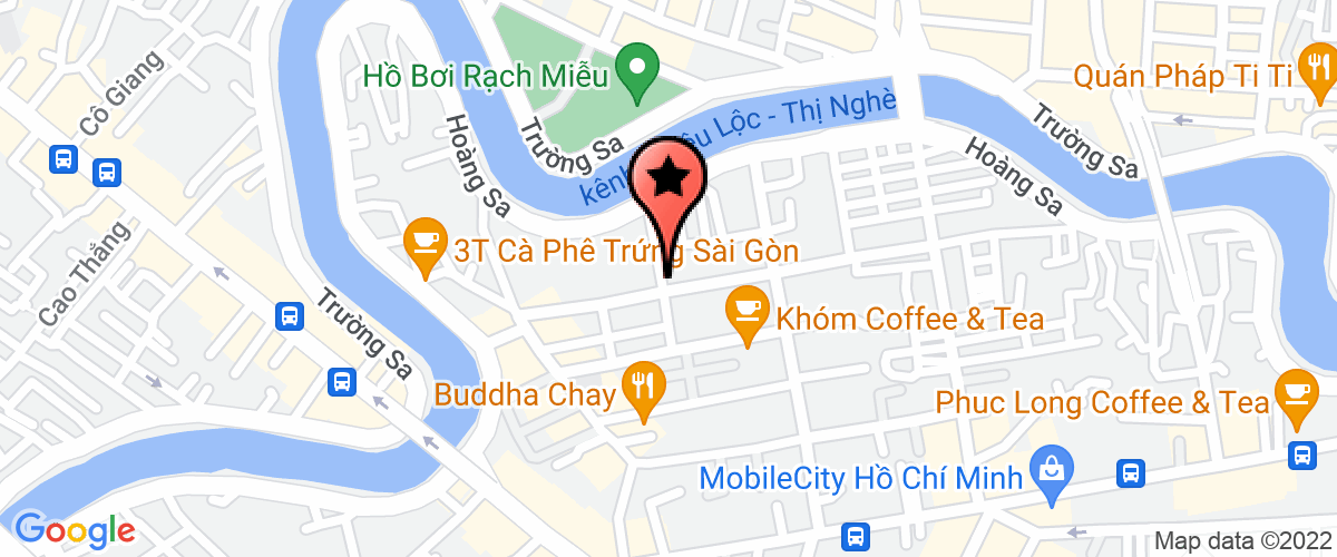 Bản đồ đến địa chỉ Công Ty TNHH Candor