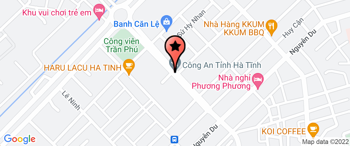 Bản đồ đến địa chỉ Công Ty TNHH Cây Xanh Hà Tĩnh