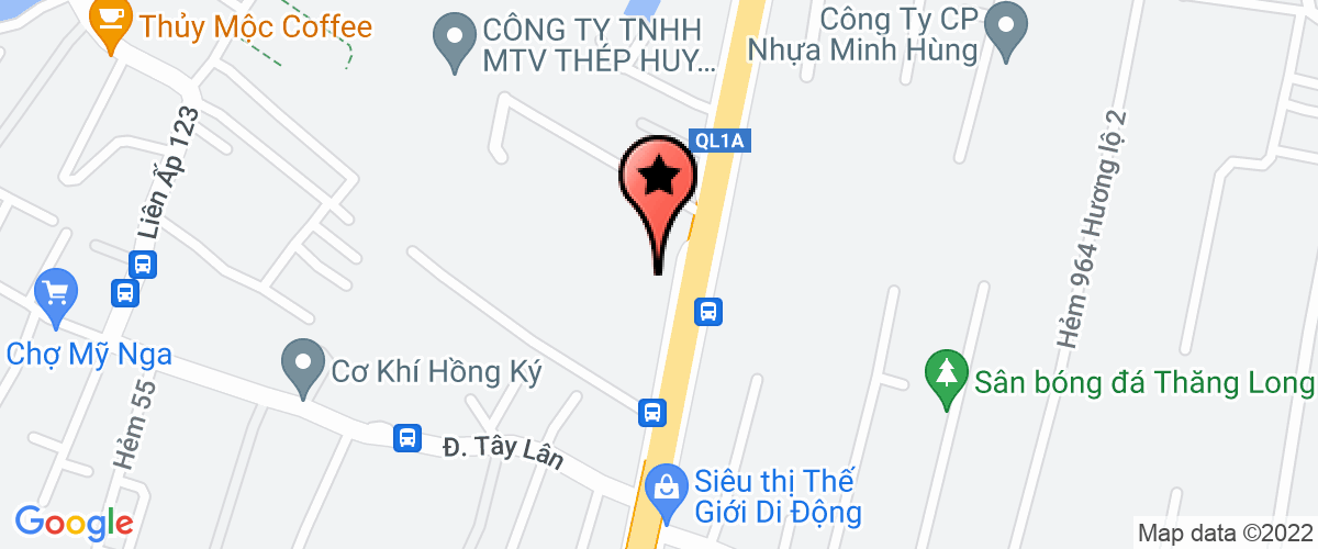 Bản đồ đến địa chỉ Công Ty TNHH Sản Xuất Thương Mại Hoàng Ly
