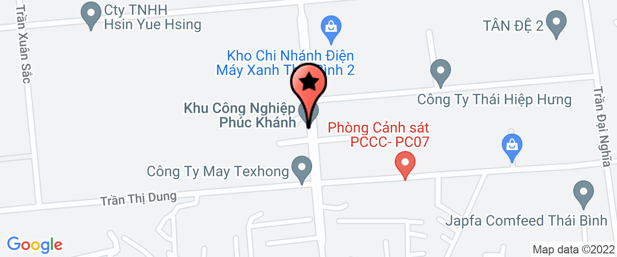 Bản đồ đến địa chỉ Công ty CP HH phát triển khu CN Đài Tín