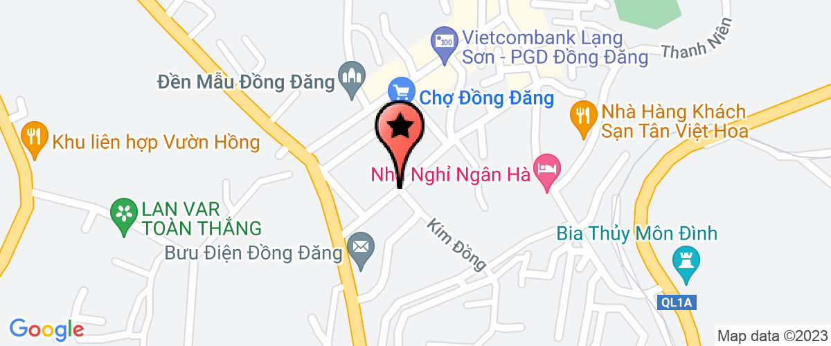 Bản đồ đến địa chỉ Công Ty TNHH Hải Giang Đồng Đăng