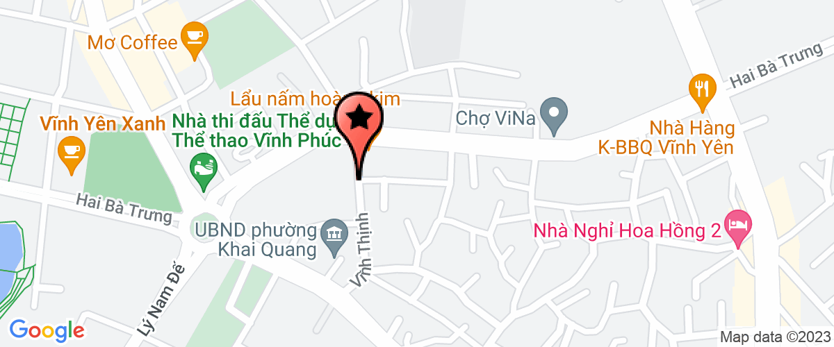 Bản đồ đến địa chỉ Công Ty CP Tư Vấn Và Dịch Vụ Etmart Vina - Chi Nhánh Vĩnh Phúc