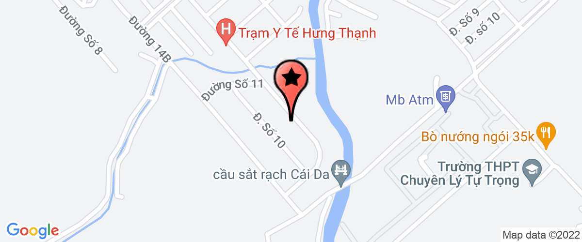 Bản đồ đến địa chỉ Công Ty TNHH Phòng Khám Chuyên Khoa Xương Khớp Cần Thơ
