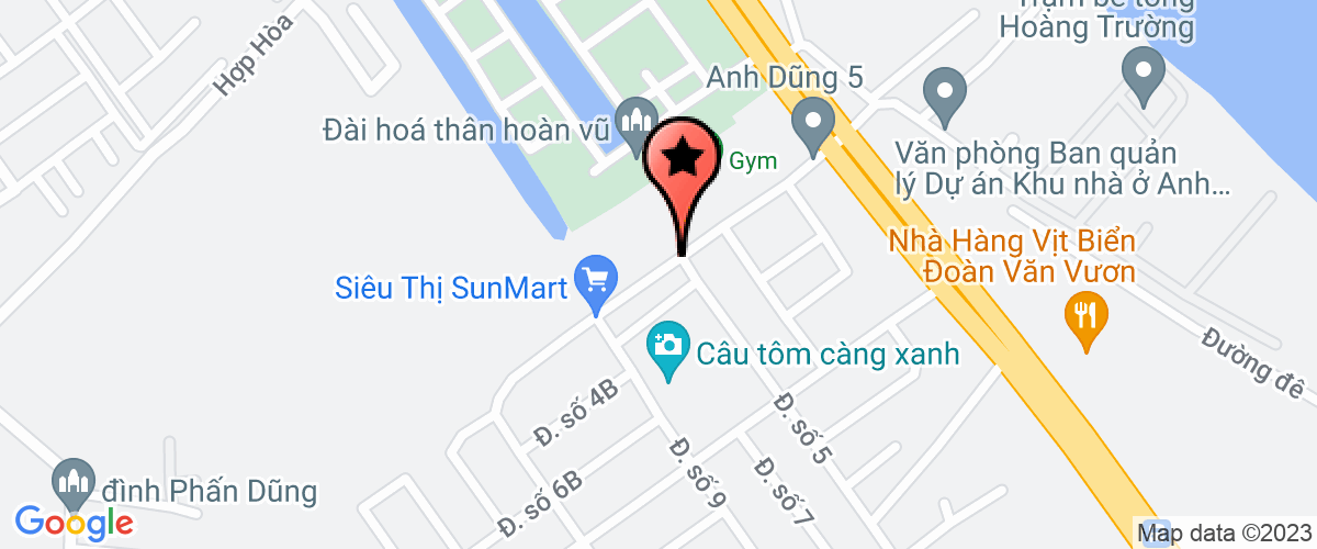 Bản đồ đến địa chỉ Văn Phòng Đại Diện Công Ty TNHH Dịch Vụ Và Xây Dựng Long Hân