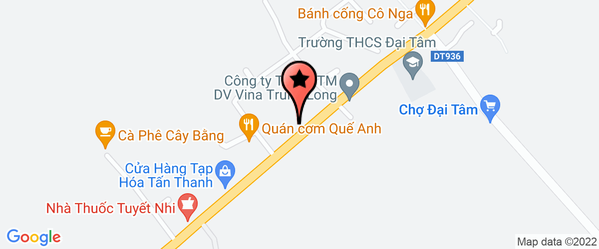 Bản đồ đến địa chỉ UBND Xã Đại Tâm