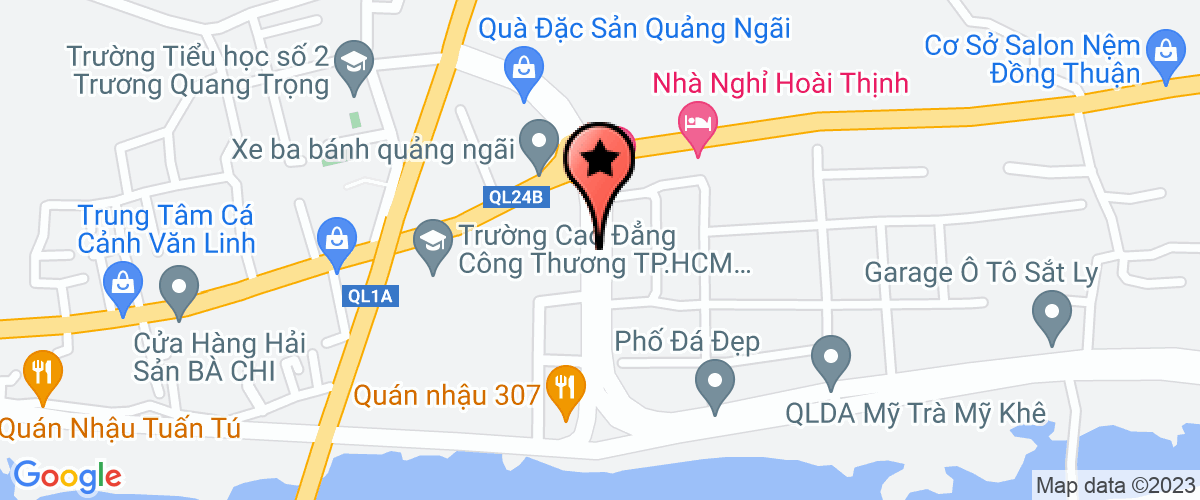 Bản đồ đến địa chỉ Công Ty Cổ Phần Việt Long Quảng Ngãi