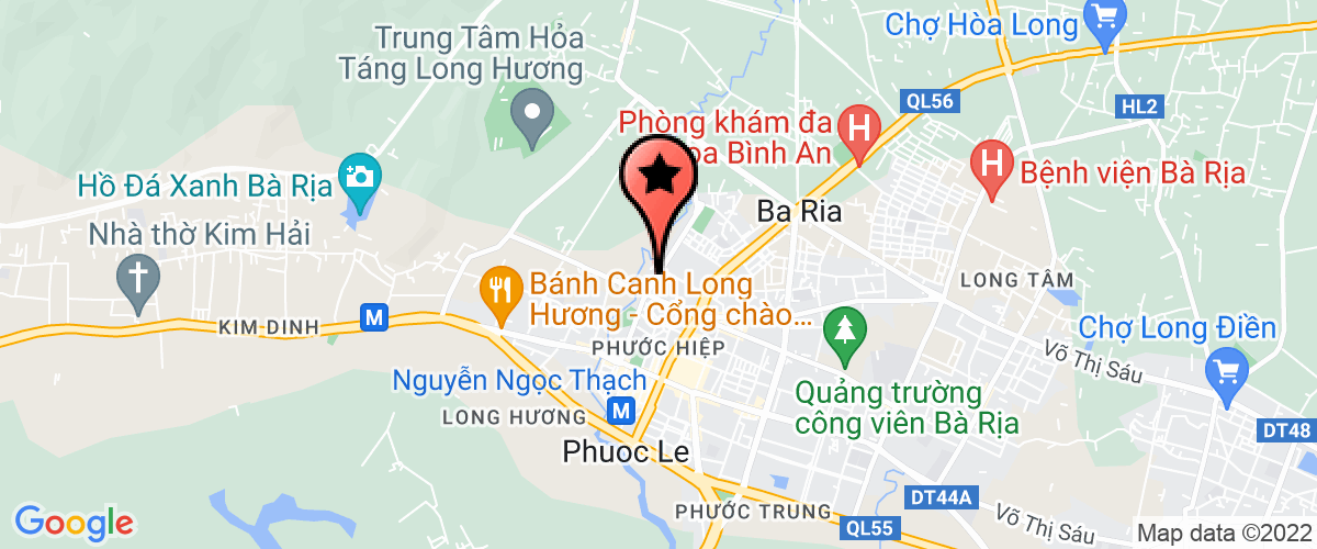 Bản đồ đến địa chỉ Chi Nhánh 2 - Công Ty Trách Nhiệm Hữu Hạn Bảo An Gia