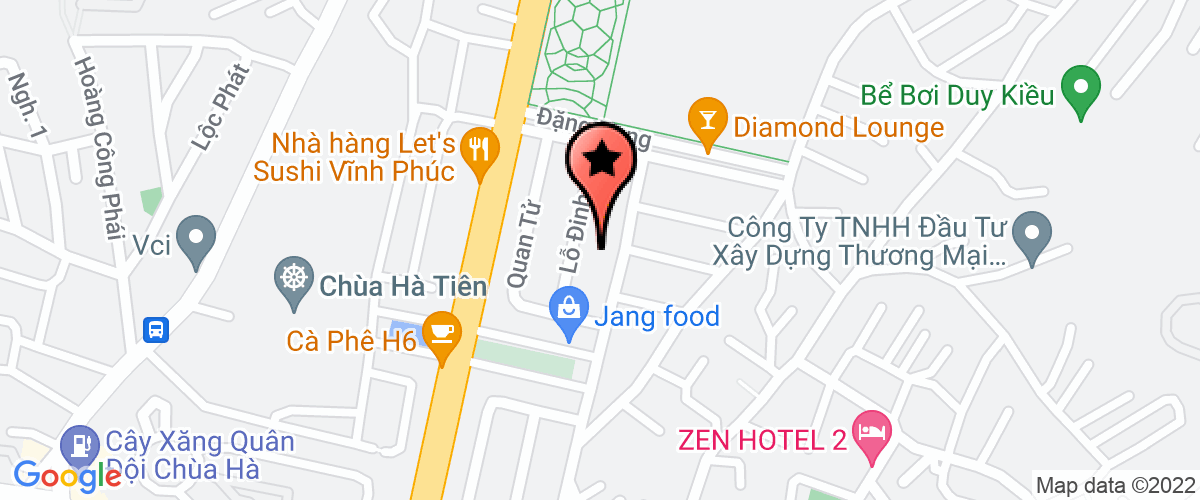 Bản đồ đến địa chỉ Công Ty Cổ Phần Tư Vấn Xây Dựng Đồng Tâm Vĩnh Phúc