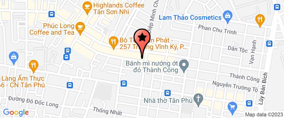 Bản đồ đến địa chỉ Chi Nhánh Công Ty Cổ Phần May Meko-Kho Chứa Hàng